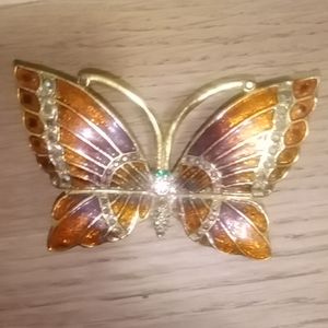 Butterfly pill jewelry box